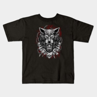 ANGRY WOLF Kids T-Shirt